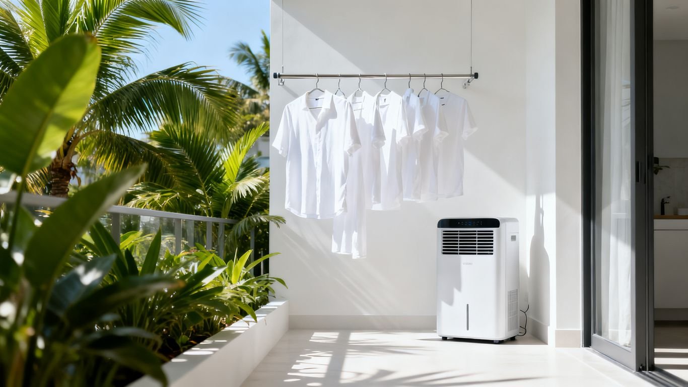 A guide to using a laundry drying dehumidifier for efficient clothes care