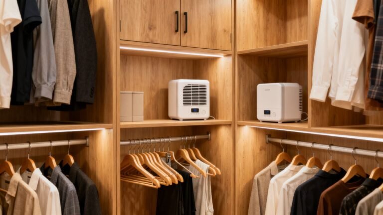 10 best dehumidifiers for wardrobes to prevent mold and musty odors