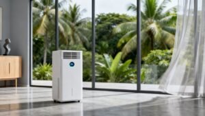 Does a dehumidifier make a room cooler? Explaining the relationship between temperature and humidity