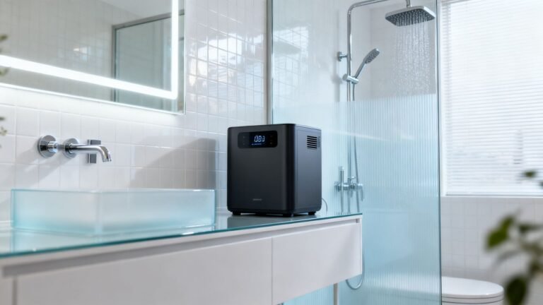 A guide to using a dehumidifier for your toilet and bathroom